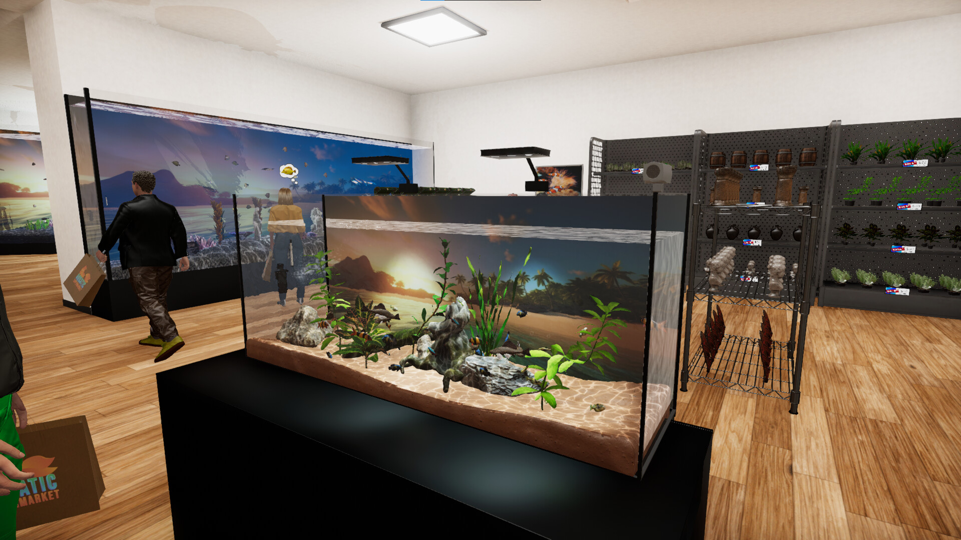 水生商店模拟器/Aquatic Store Simulator Build.19384460|模拟经营|容量6.7G|免安装绿色中文版|支持键盘.鼠标.手柄-小辉娱乐网