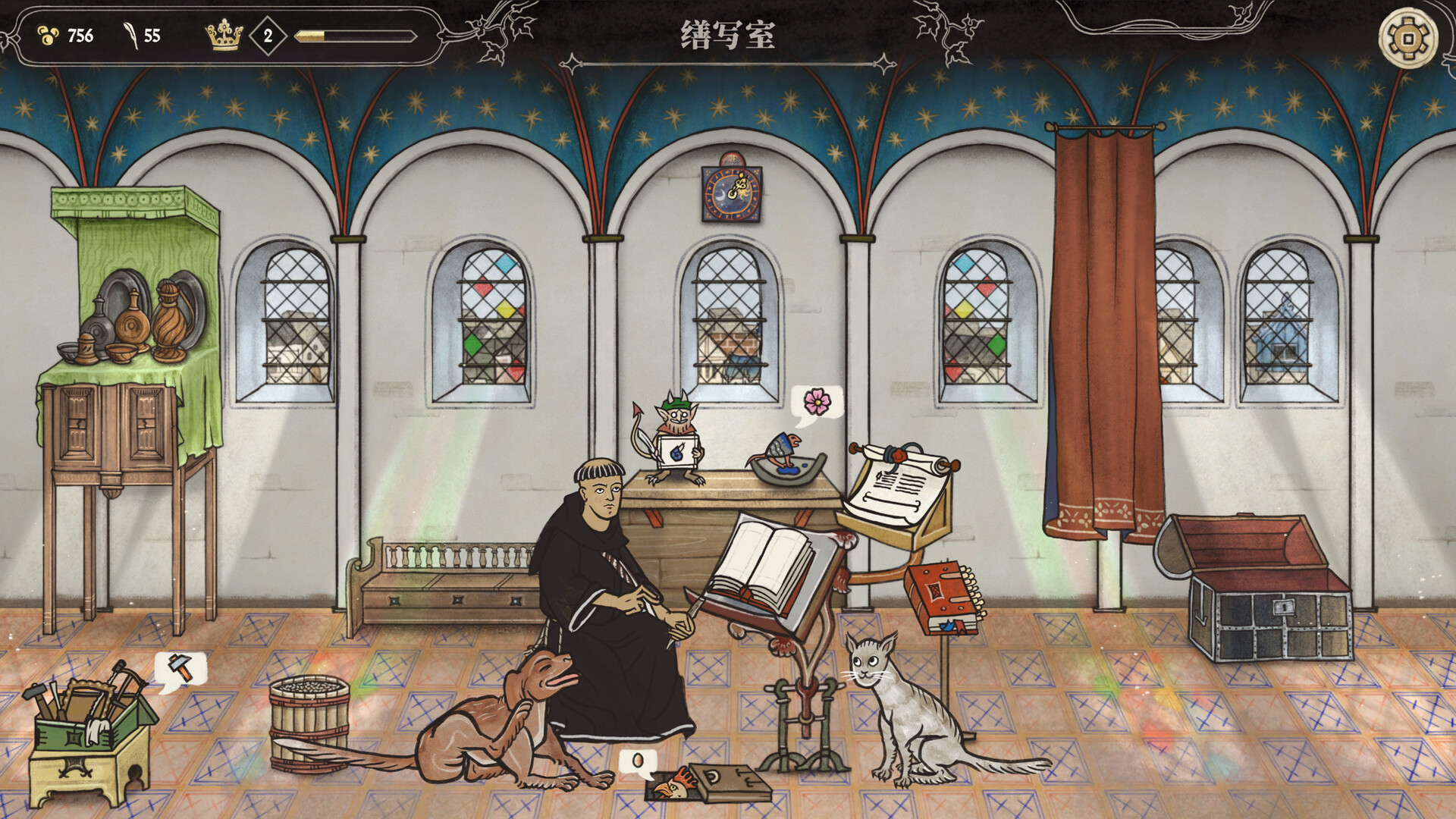缮写室 ：羊皮卷大师|Scriptorium: Master of Manuscripts|官方中文插图9跳跳游戏网