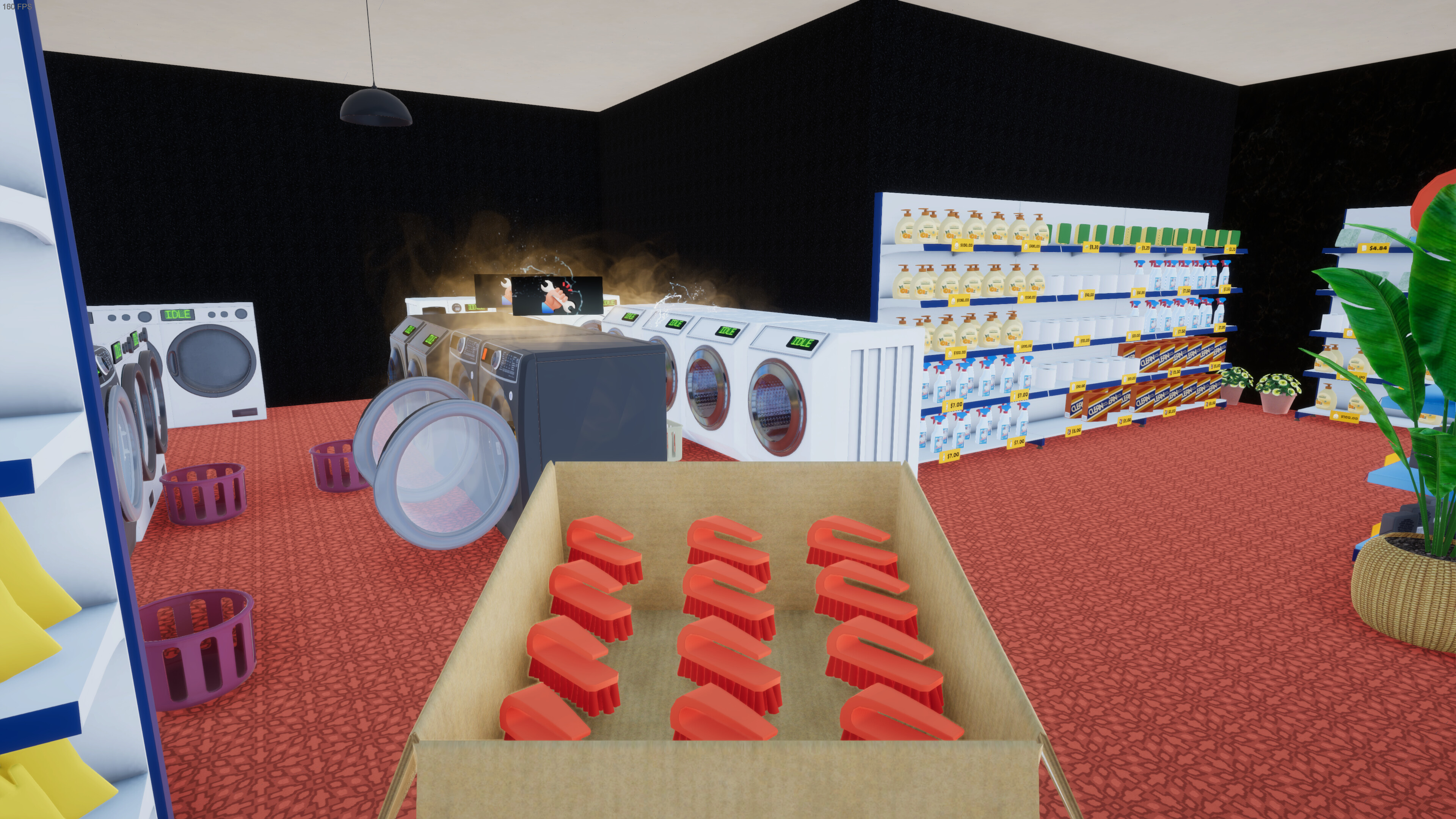 洗衣店模拟器：洗刷刷！|3G大小|官方中文|Laundry & Supermarket Simulator
