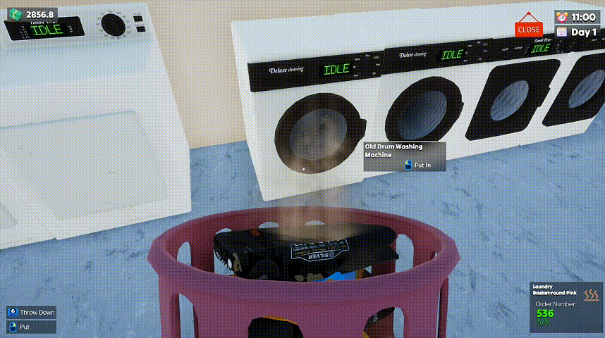 洗衣店模拟器：洗刷刷！|3G大小|官方中文|Laundry & Supermarket Simulator插图