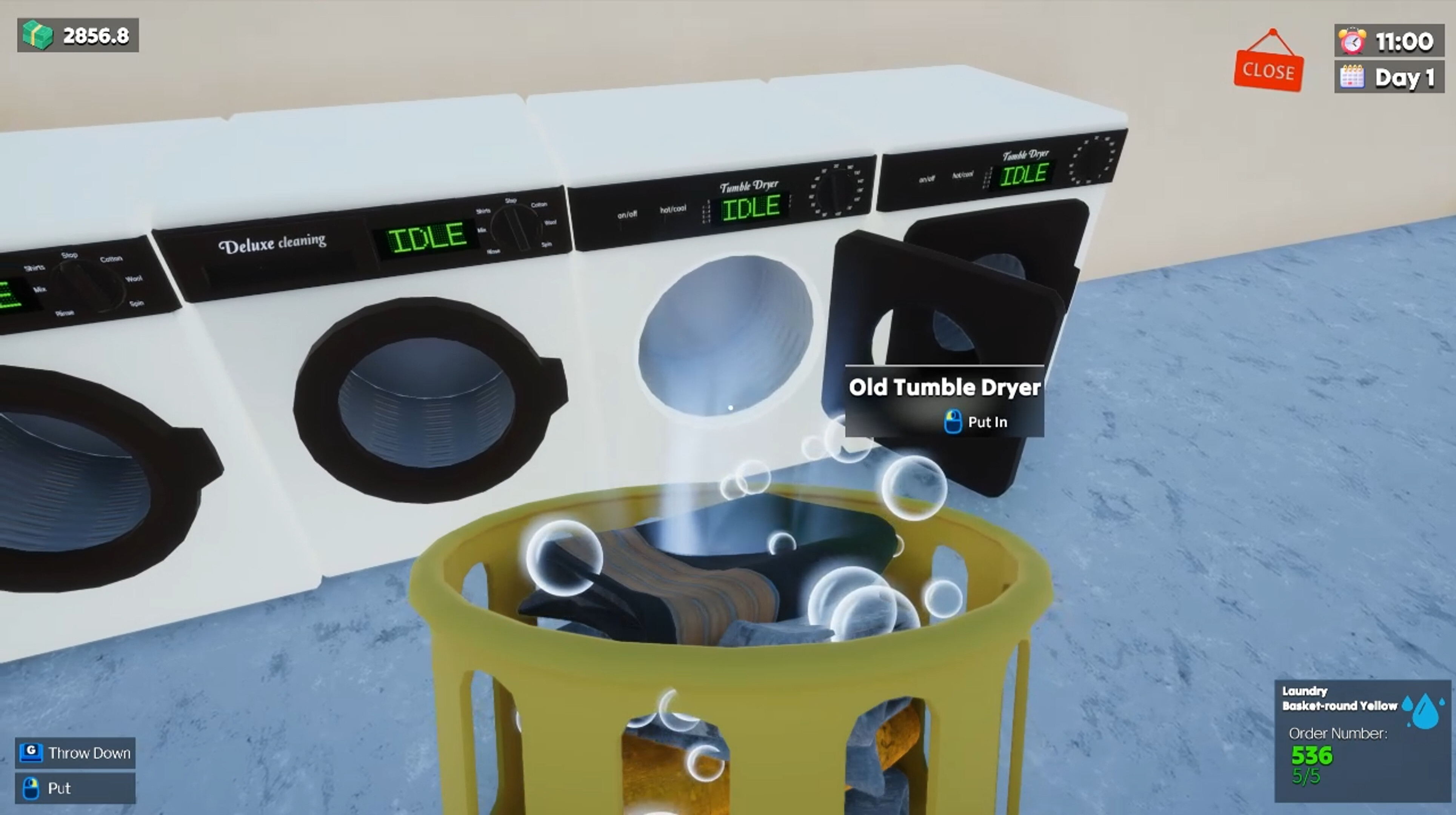 洗衣店模拟器：洗刷刷！|3G大小|官方中文|Laundry & Supermarket Simulator