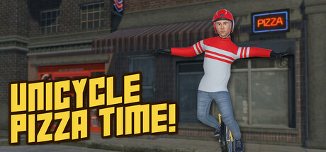 独轮车披萨时间！/Unicycle Pizza Time!-XHYGAME-单机游戏资源网
