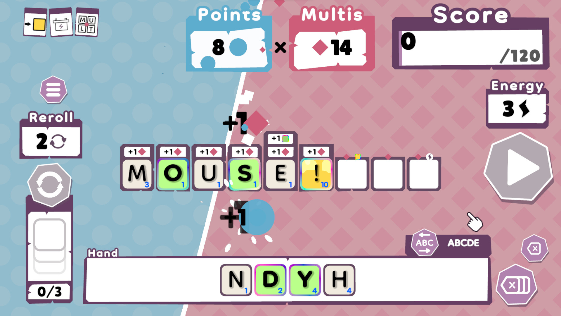 文字冒塔 (Wordatro!)