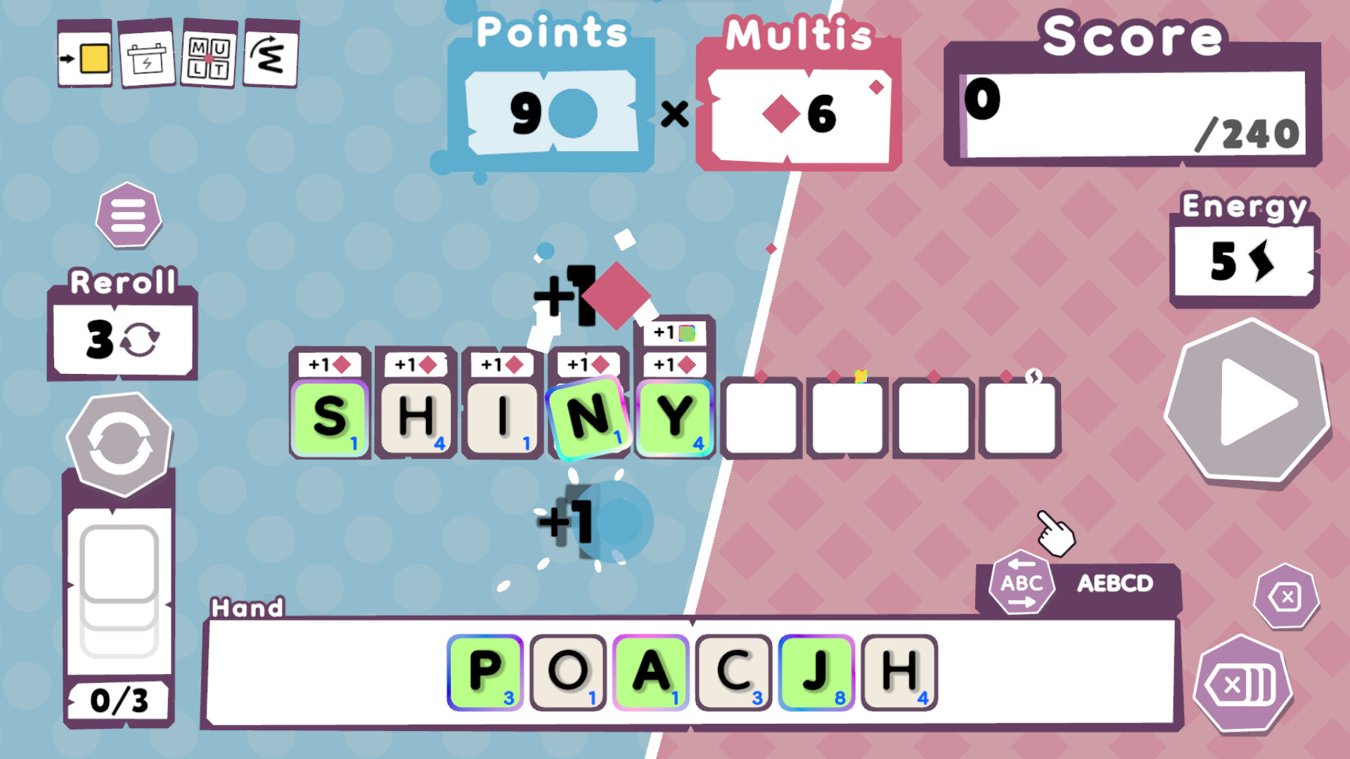 文字冒塔 (Wordatro!)