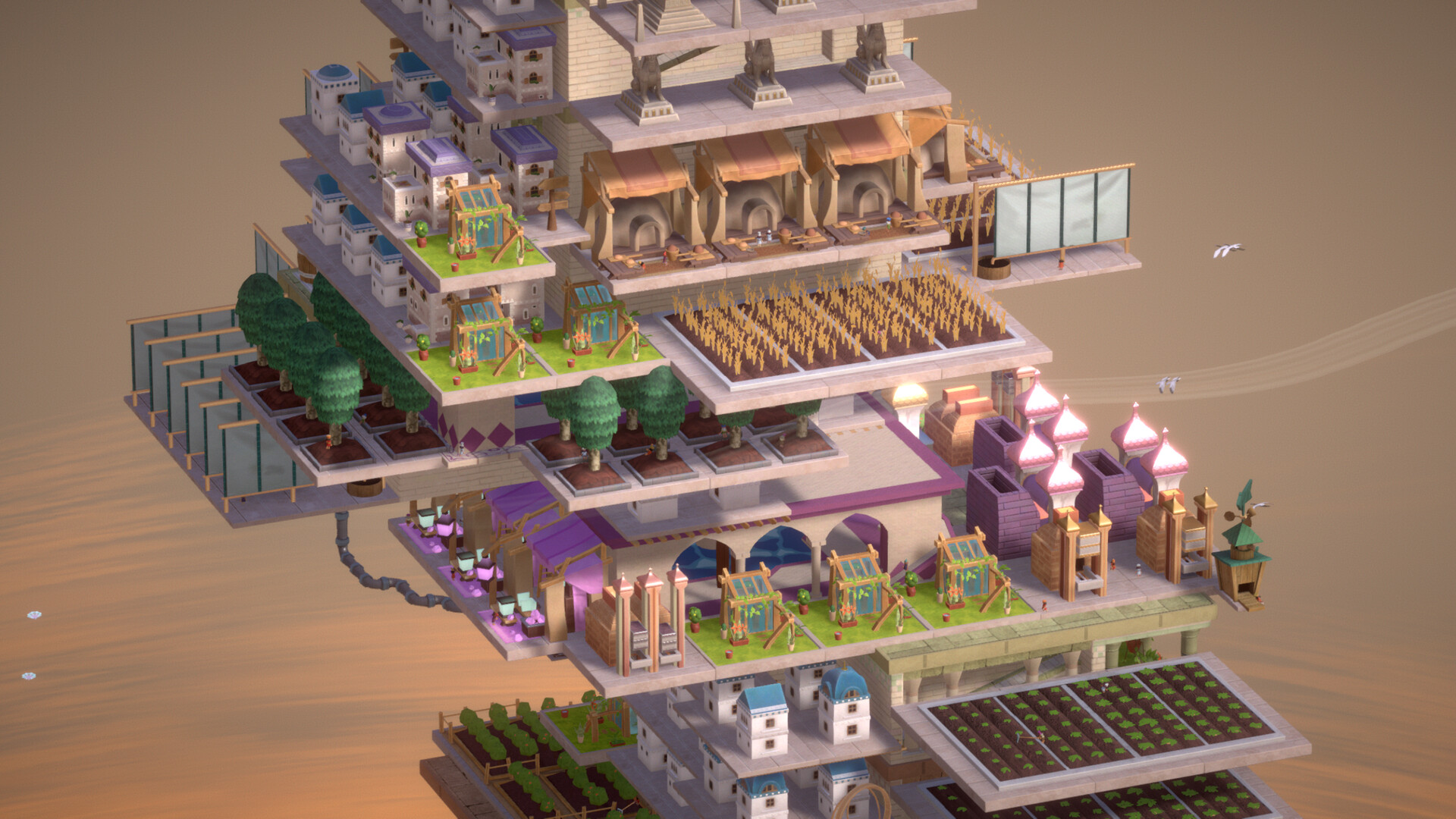 巴别塔:垂直国度|官方中文|STARIO: Haven Tower插图8 巴别塔:垂直国度|官方中文|STARIO: Haven Tower插图8
