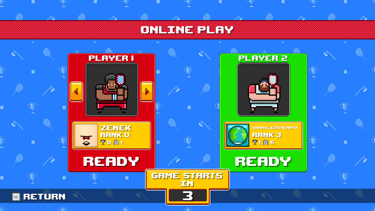 伐木工网球：对战版 Timber Tennis: Versus 截图 2