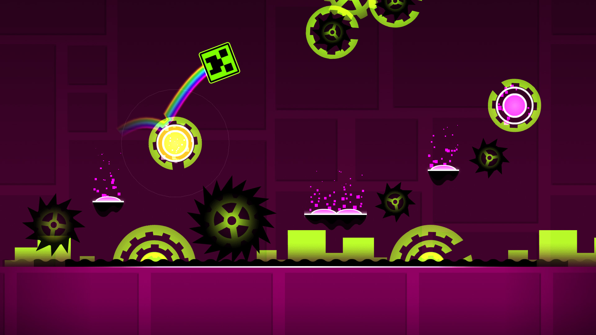几何冲刺/Geometry Dash Build.16352521|动作冒险|容量343MB|免安装绿色英文版|支持键盘.鼠标.手柄-小辉娱乐网