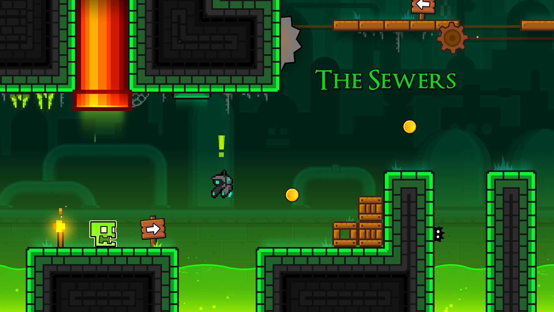 几何冲刺/Geometry Dash Build.16352521|动作冒险|容量343MB|免安装绿色英文版|支持键盘.鼠标.手柄-小辉娱乐网