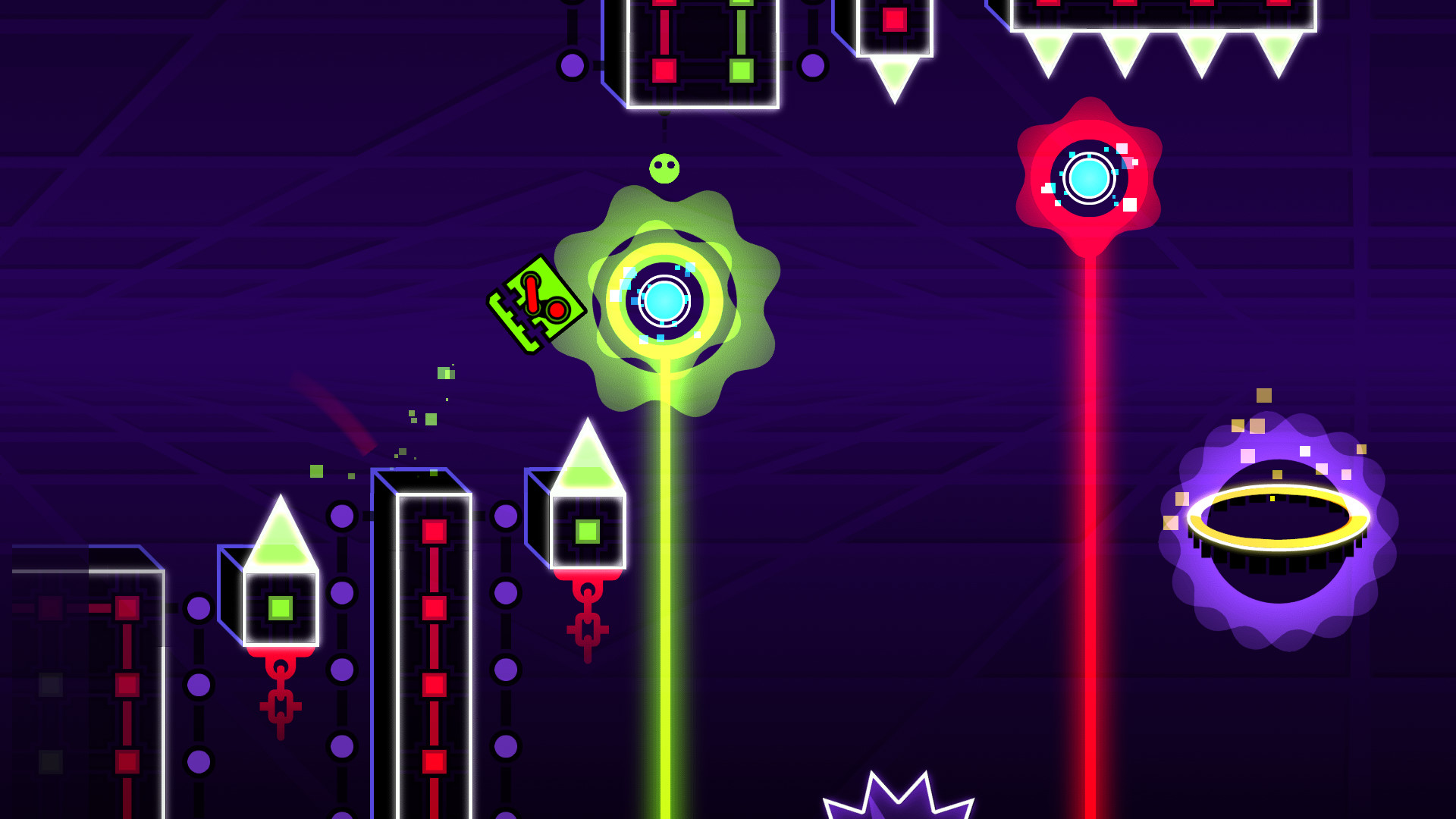 几何冲刺/Geometry Dash Build.16352521|动作冒险|容量343MB|免安装绿色英文版|支持键盘.鼠标.手柄-小辉娱乐网