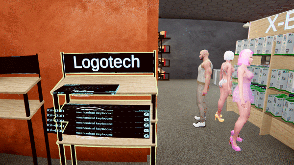 科技商店模拟/Tech Market Simulator