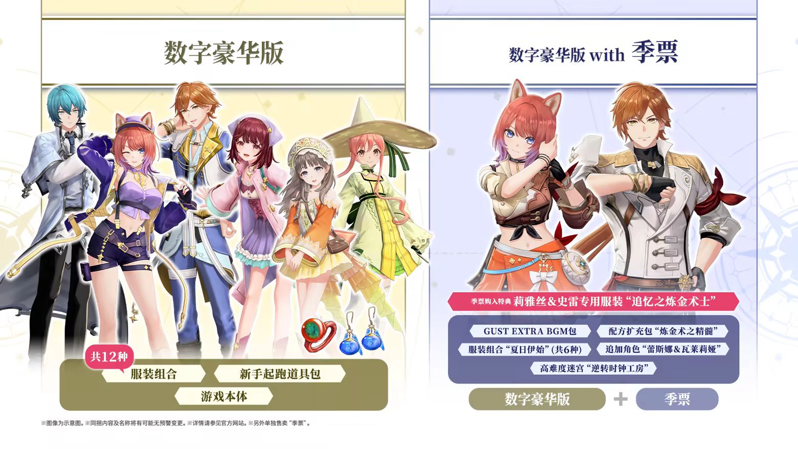 switch游戏-红色的炼金术士和白色的守护者蕾斯莱莉娅娜的炼金工房本体+1.2升补+5DLC插图8-小白游戏网