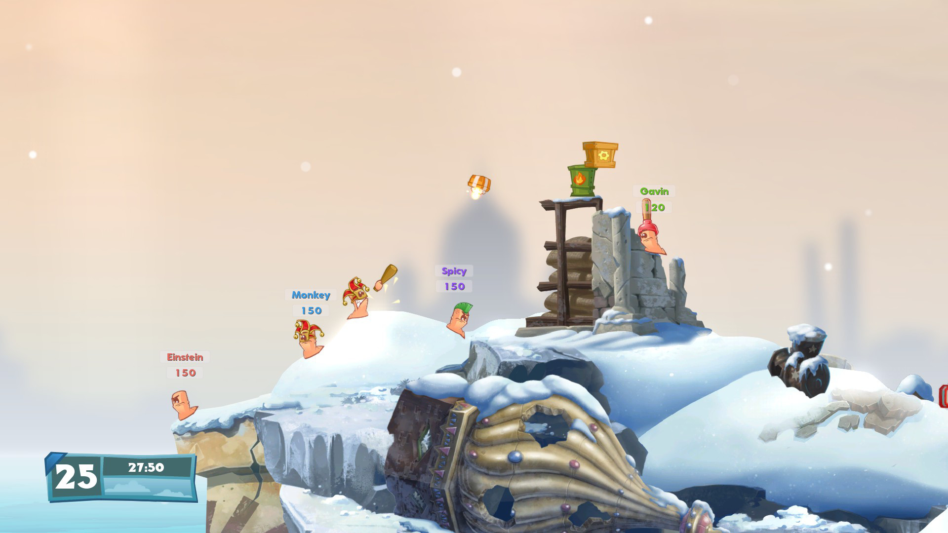 百战天虫:战争武器|Worms W.M.D|Build.24946469|官方简体中文|支持手柄|容量5GB