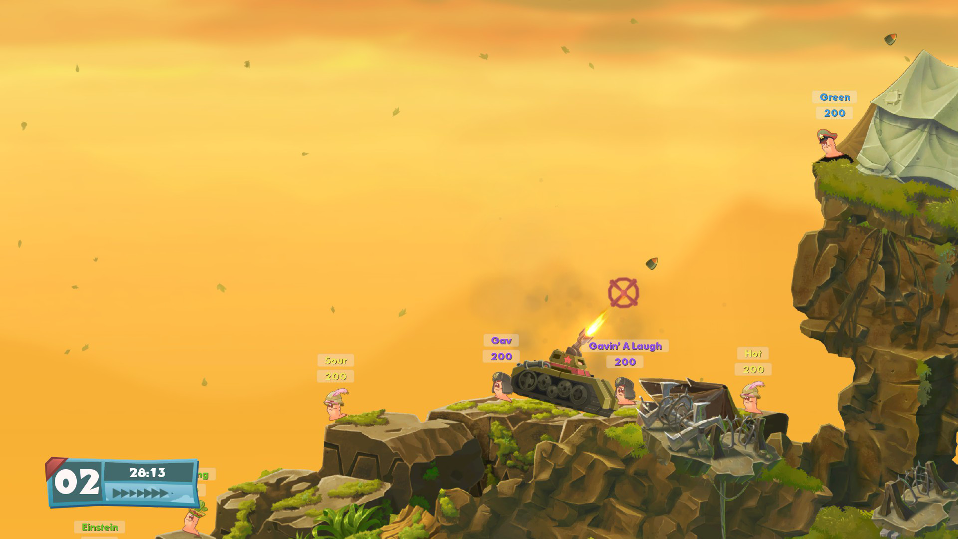 百战天虫:战争武器|Worms W.M.D|Build.24946469|官方简体中文|支持手柄|容量5GB