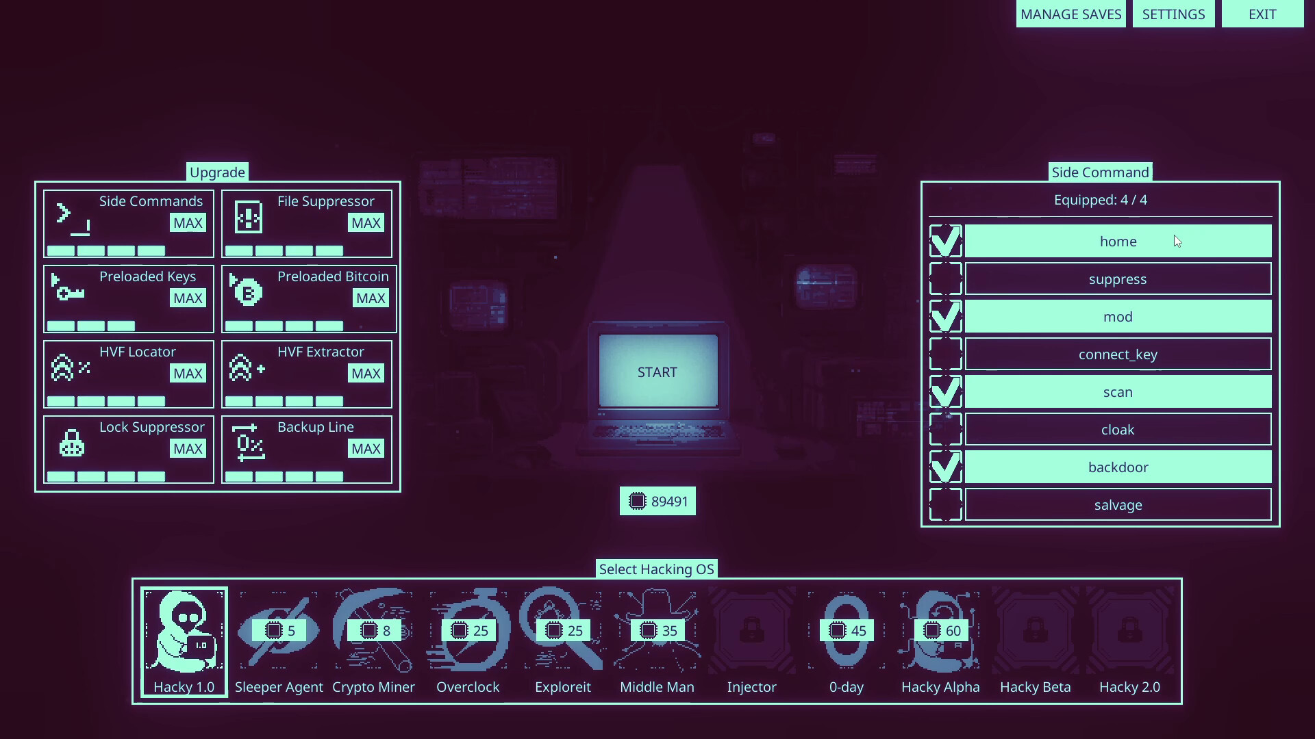 终极赛博朋克黑客 (Hacky)