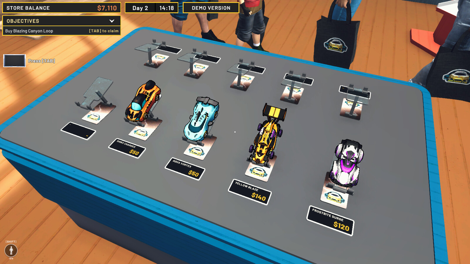 迷你赛车商店模拟器/Mini Racer Car Shop Simulator v1.0.13|模拟经营|容量3.8G|免安装绿色中文版|支持键盘.鼠标.手柄-小辉娱乐网