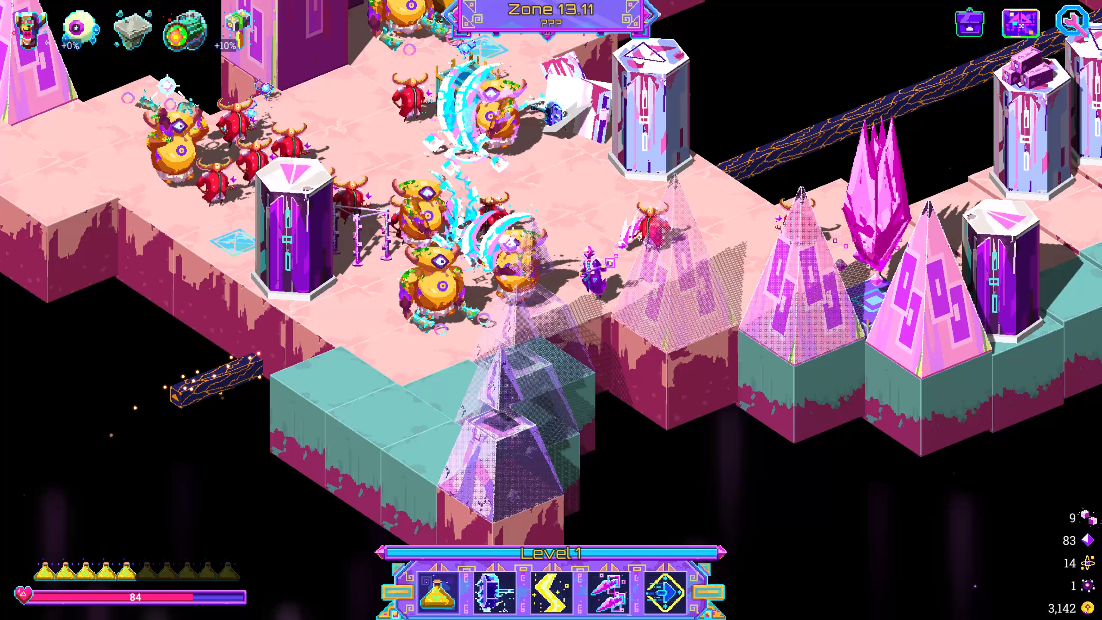 霓虹魔咒风暴 / Neon Spellstorm 简体中文版 - 软壳源码网-软壳源码网