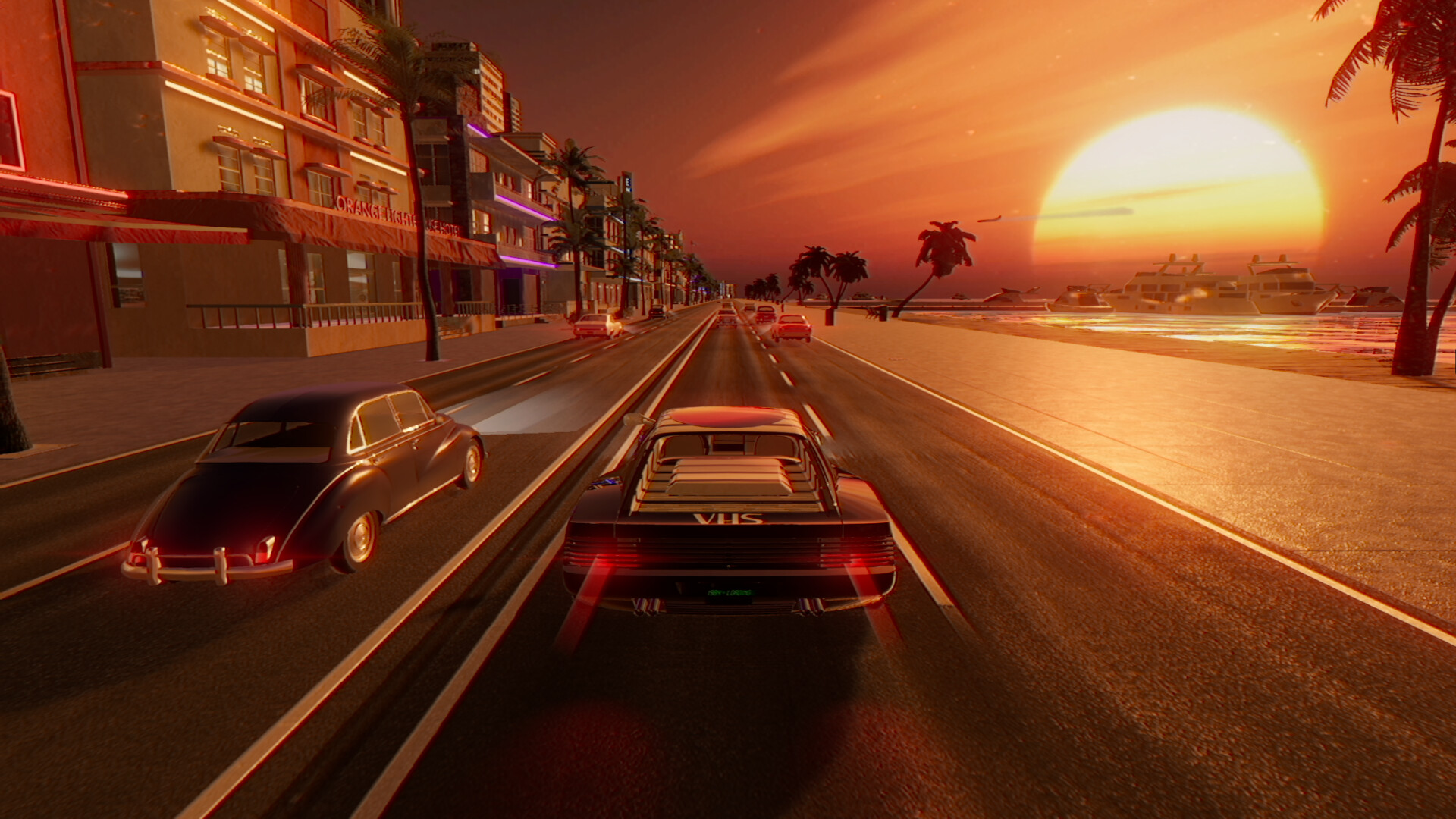 复古浪潮2/Retrowave 2 Build.18781274|赛车竞速|容量4.3G|免安装绿色中文版|支持键盘.鼠标.手柄-小辉娱乐网