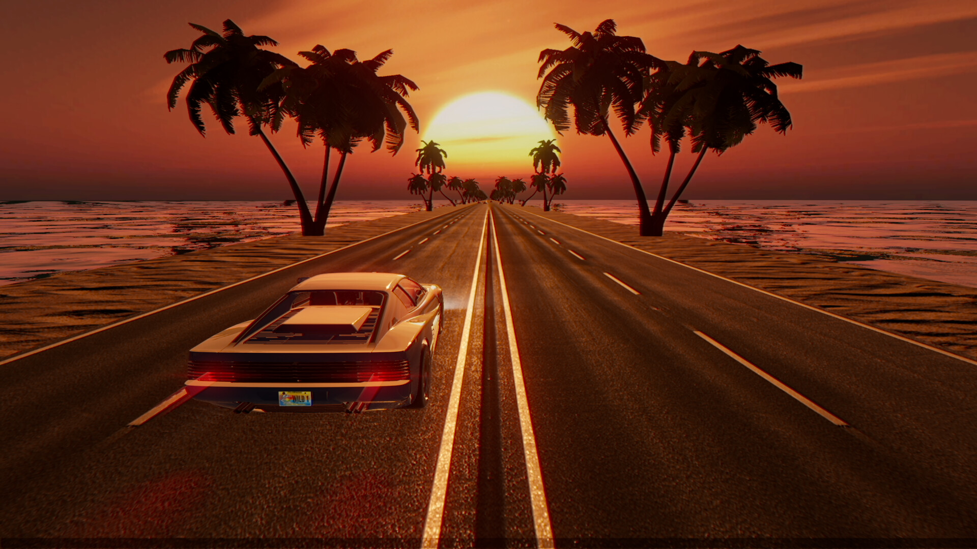 复古浪潮2/Retrowave 2 Build.18781274|赛车竞速|容量4.3G|免安装绿色中文版|支持键盘.鼠标.手柄-小辉娱乐网