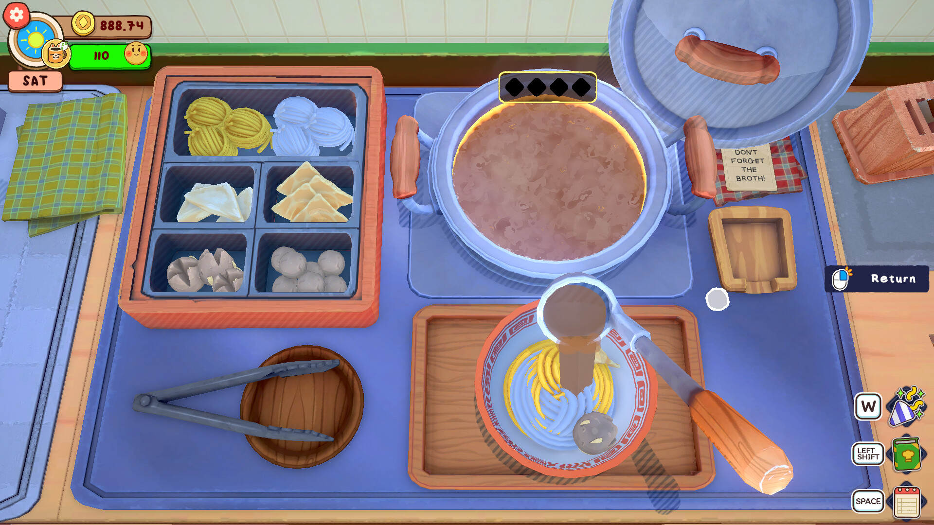 图片[3]-【烹饪/模拟/沉浸式】肉丸烹饪：盛满快乐/KuloNiku: Bowl Up! v1.0.7 中文版【2GB】-嘤嘤怪之家
