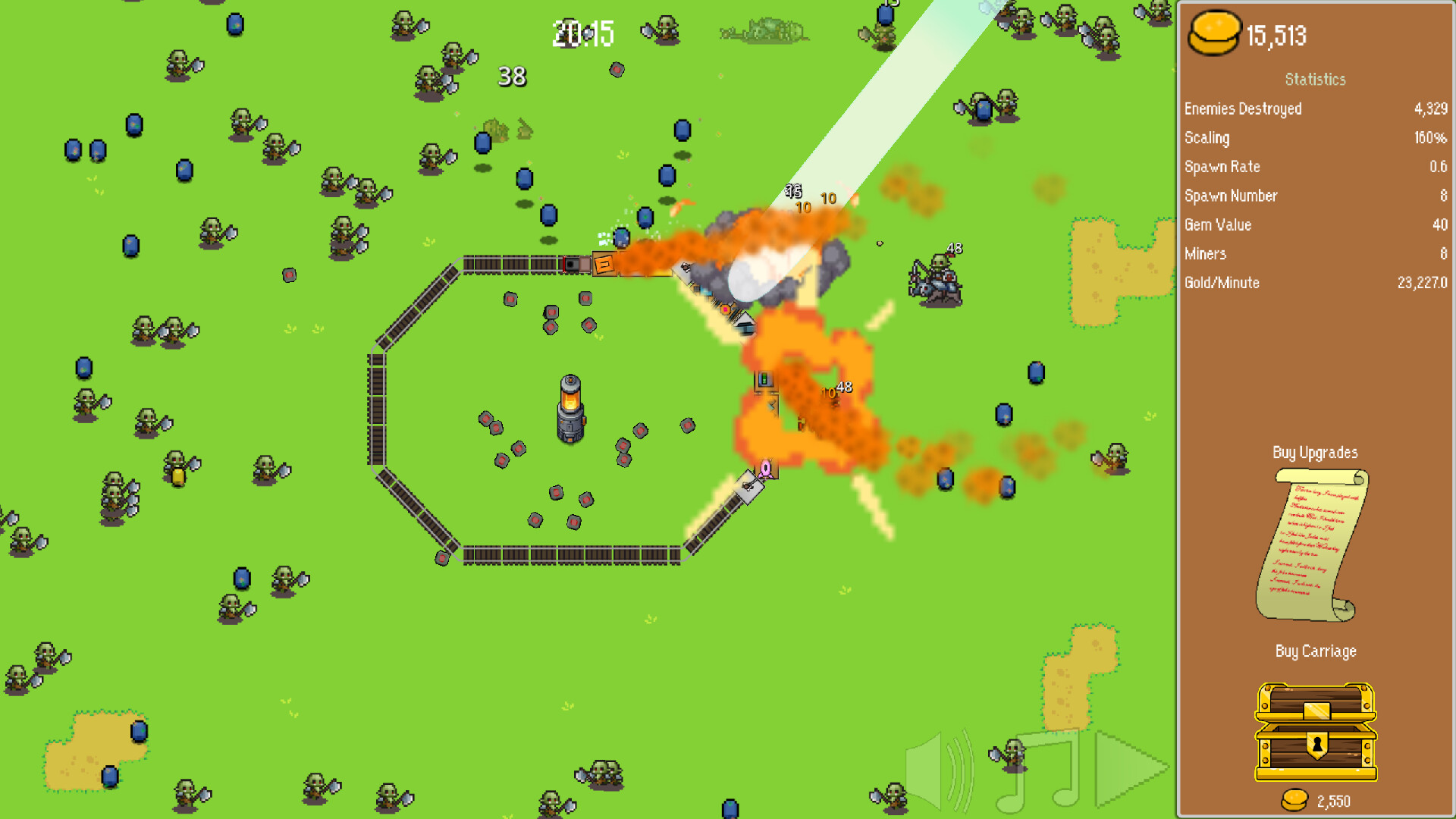 All Aboard!火车防御特快/All Aboard! The Train Defense Express Build.19029381|动作冒险|容量153MB|免安装绿色中文版|支持键盘.鼠标.手柄-小辉娱乐网
