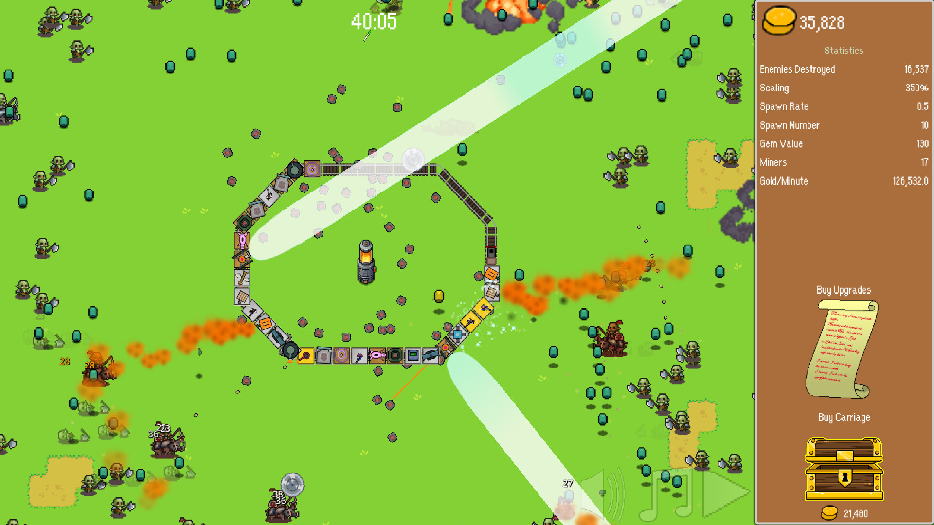 All Aboard!火车防御特快/All Aboard! The Train Defense Express Build.19029381|动作冒险|容量153MB|免安装绿色中文版|支持键盘.鼠标.手柄-小辉娱乐网