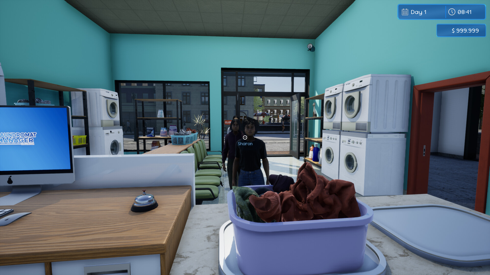 洗衣店经理模拟器|抢先体验版|3G大小|官方中文|Laundromat Manager Simulator