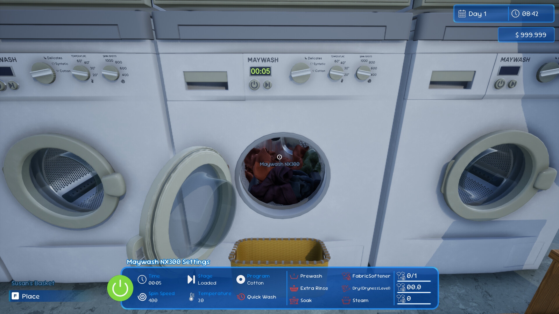 洗衣店经理模拟器|抢先体验版|3G大小|官方中文|Laundromat Manager Simulator