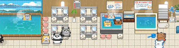 线条小狗：动物温泉|Animal Spa|1.1