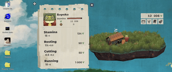 青蛙的空之绿洲|官方中文|Ropuka's Idle Island插图1