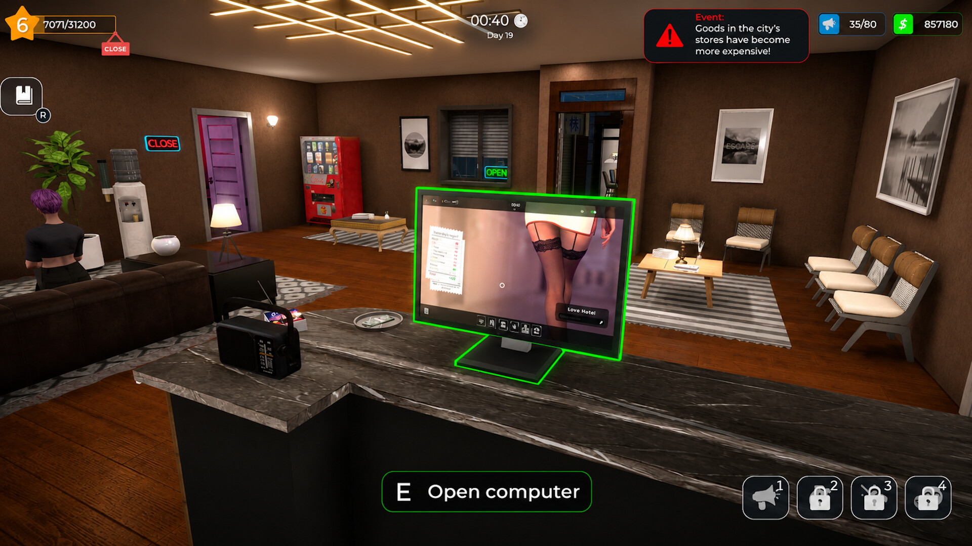 图片[3]-【PC/SLG/中文】爱情酒店模拟器 LOVE Hotel Simulator Build.24183576 STEAM官方中文版【4.8GB】-马克游戏