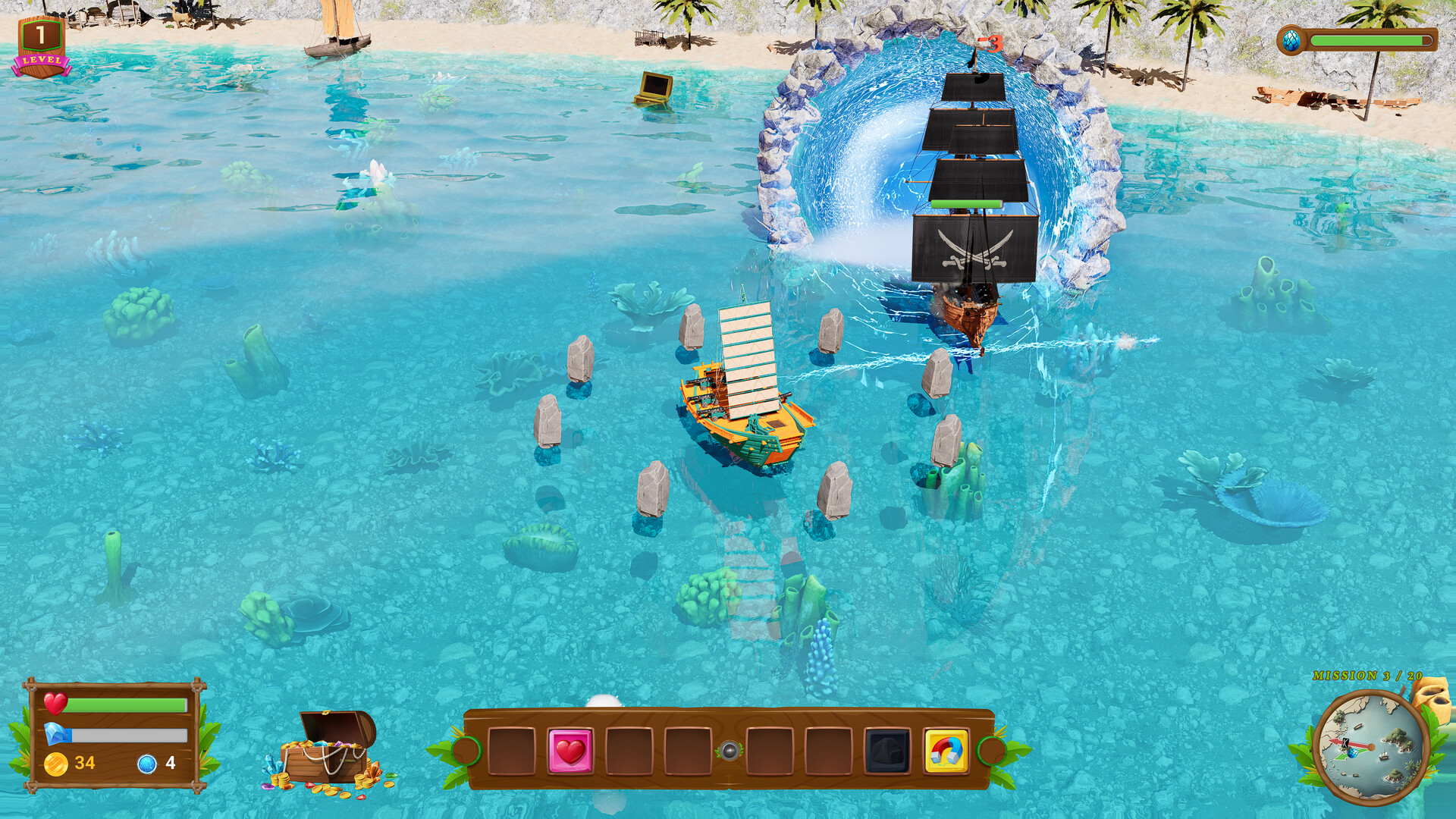 龙礁/Dragons Reef v1.2|休闲益智|容量9.2GB|免安装绿色中文版|支持键盘.鼠标.手柄