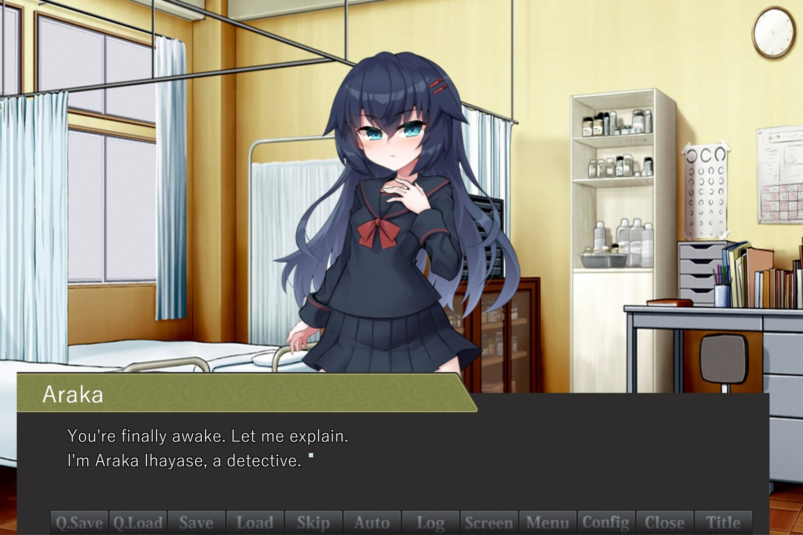 【ADV】侦探新花：诅咒的驱魔师 Detective Araka 官方中文+存档[PC]