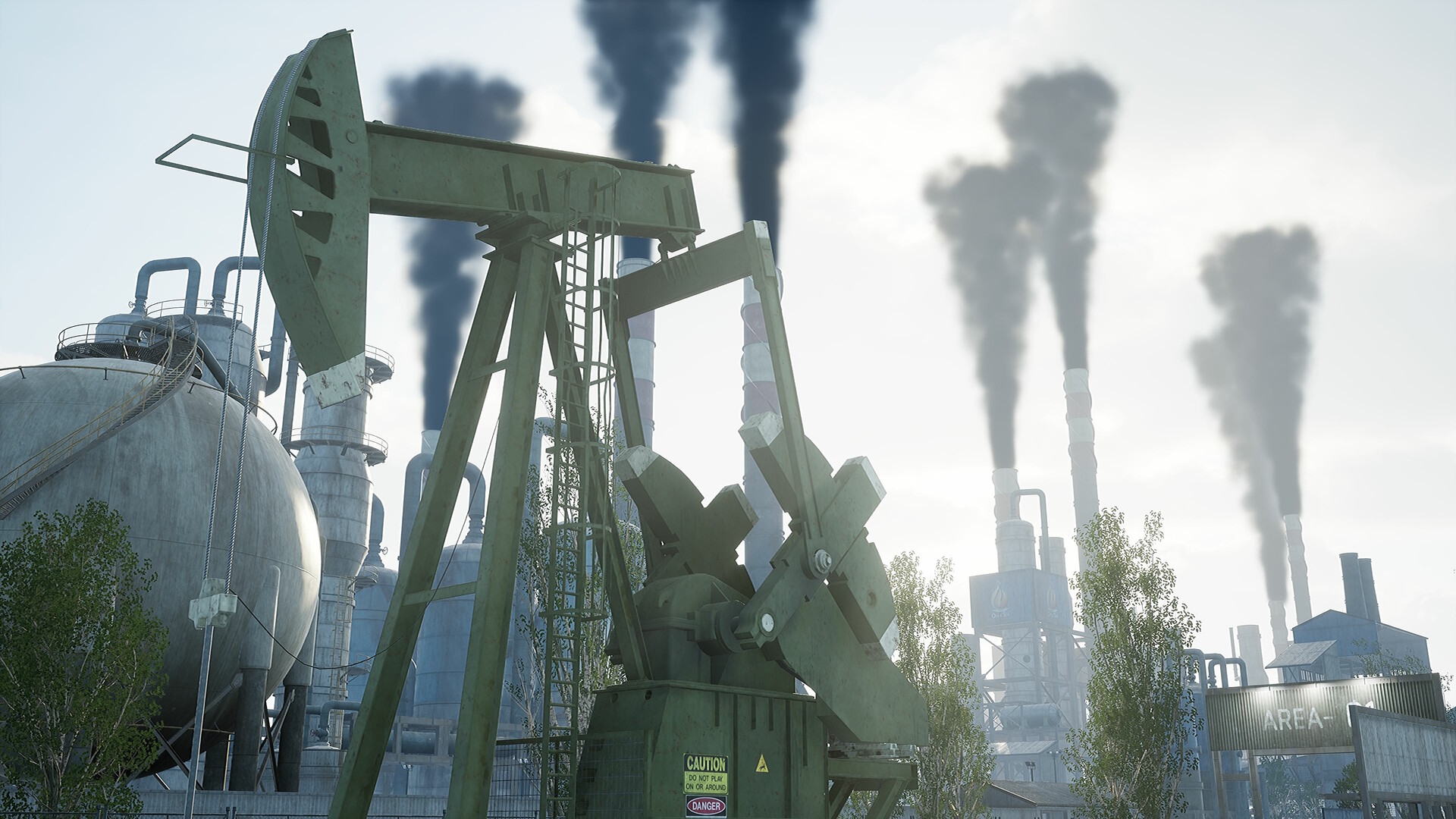 炼油厂模拟器|官方中文|支持手柄|Oil Refinery - The Simulation插图2