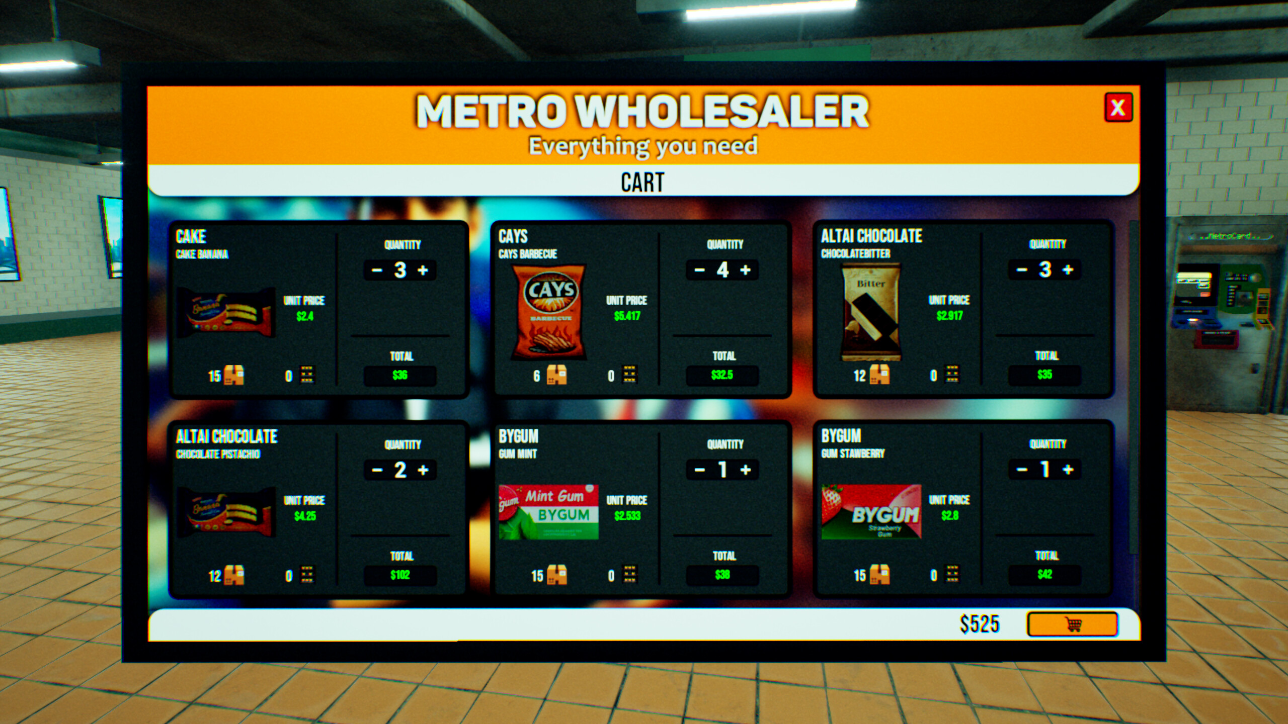 地铁迷你市场模拟器|1G大小|官方中文|Metro Mini Market Simulator