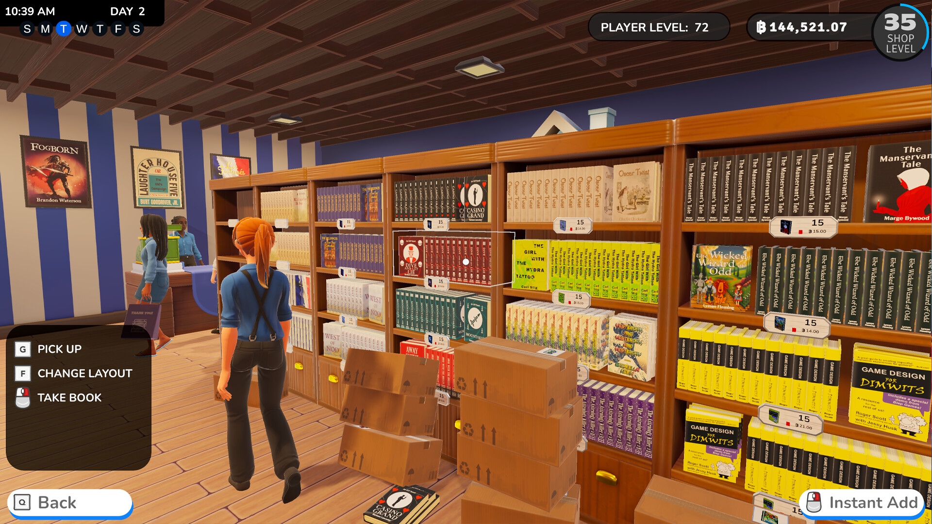 书店模拟器/Bookshop Simulator配图2 截图 #1