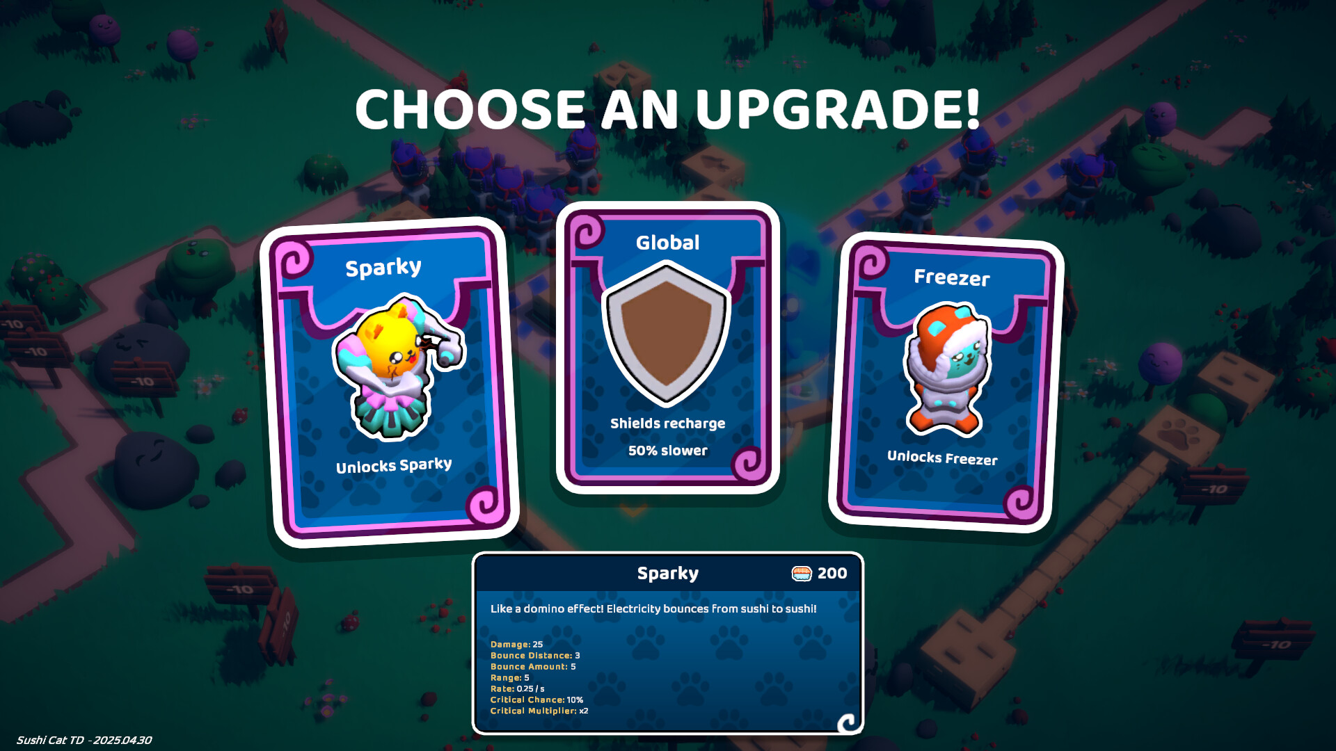 寿司猫：塔防|官方中文|Sushi Cat – Tower Defense插图11跳跳游戏网