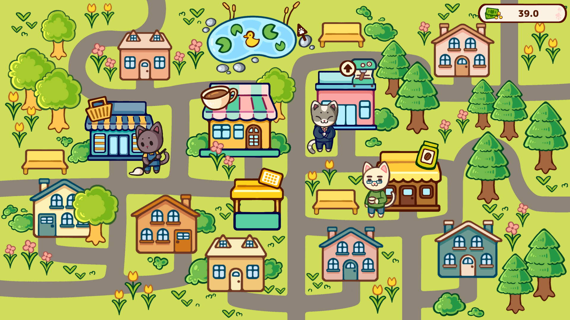 喵喵甜品屋 (Cats & Cups)