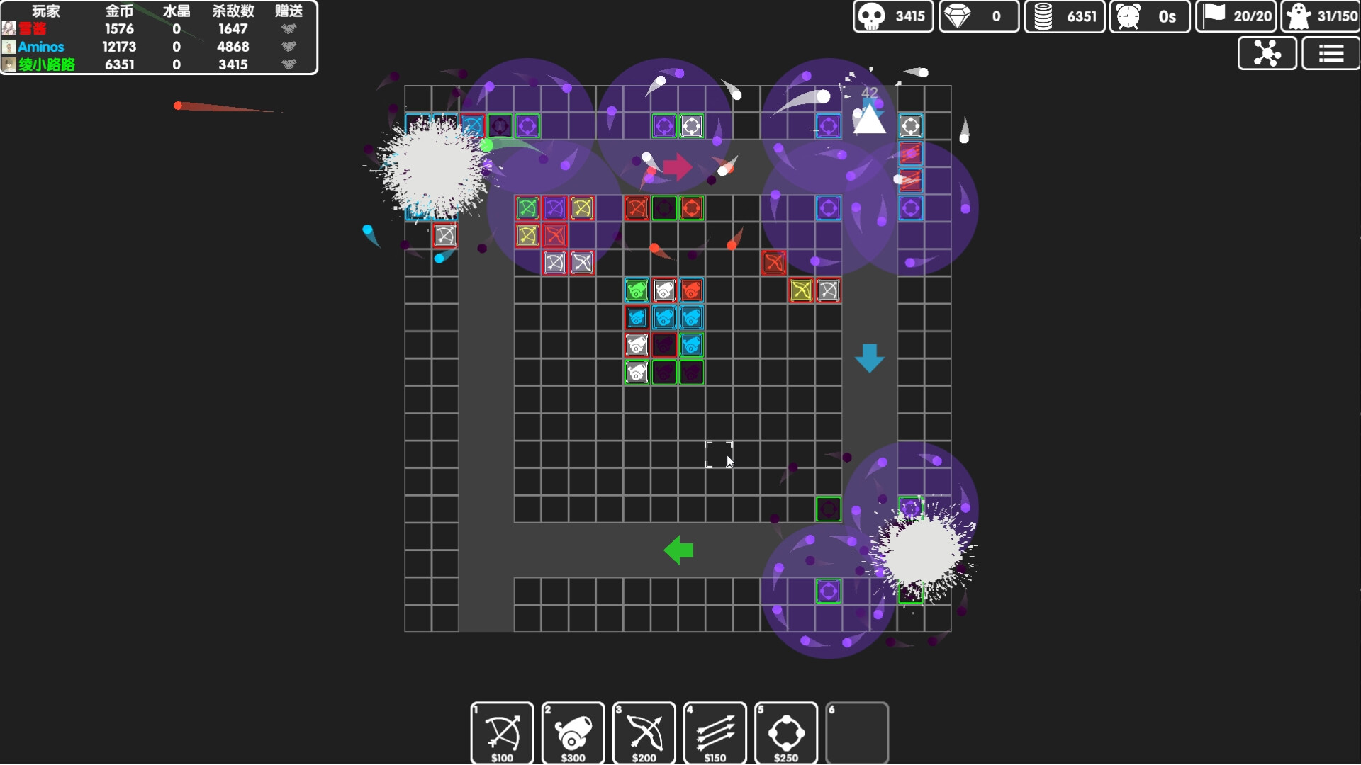 图形塔防/Graphic Tower Defense Build.19460110|休闲益智|容量387M|免安装绿色中文版|支持键盘.鼠标-小辉娱乐网