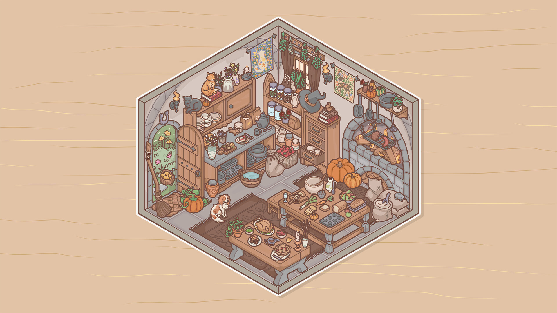 造景贴纸：治愈小角落 (Little Corners)