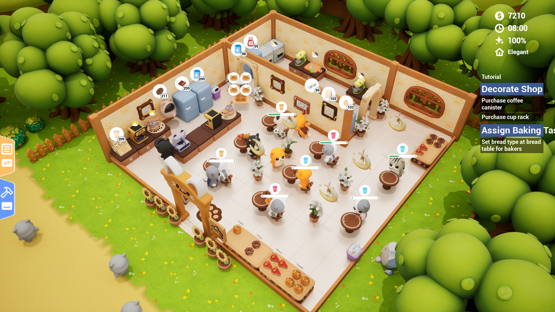 猫遇咖啡|官方中文|BeanMeetsPaw插图3跳跳游戏网 猫遇咖啡|官方中文|BeanMeetsPaw插图3跳跳游戏网