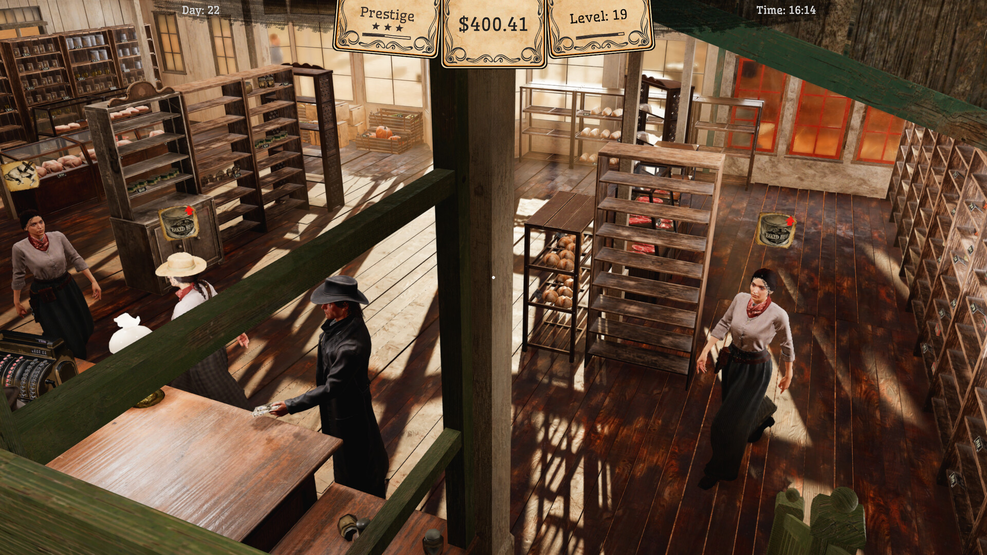 图片[3]-牛仔镇杂货铺/Wild West Supermarket Simulator v0.0.407|模拟经营|6.7GB|中文-蝶影二次元