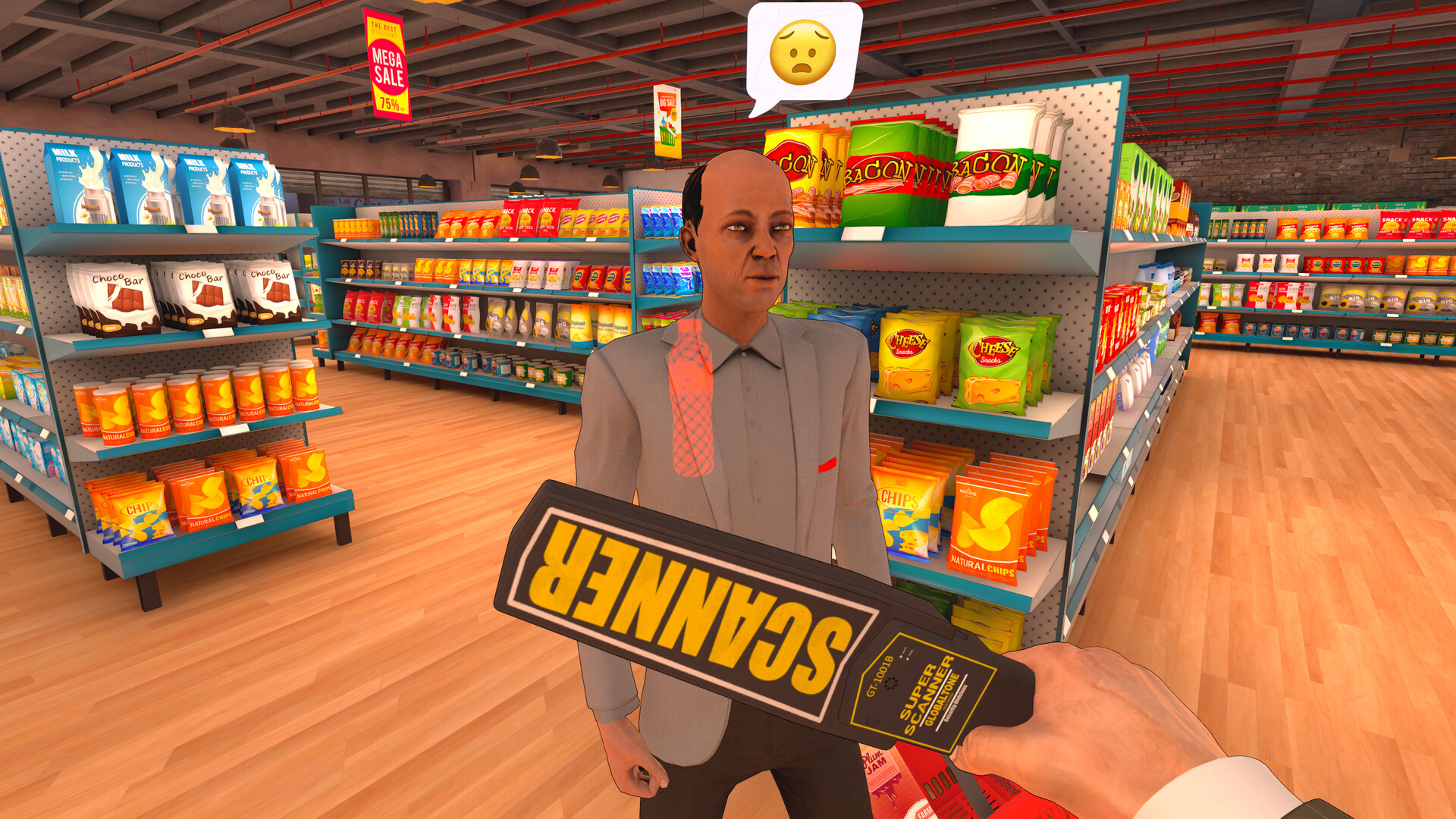 Supermarket Guard Simulator
