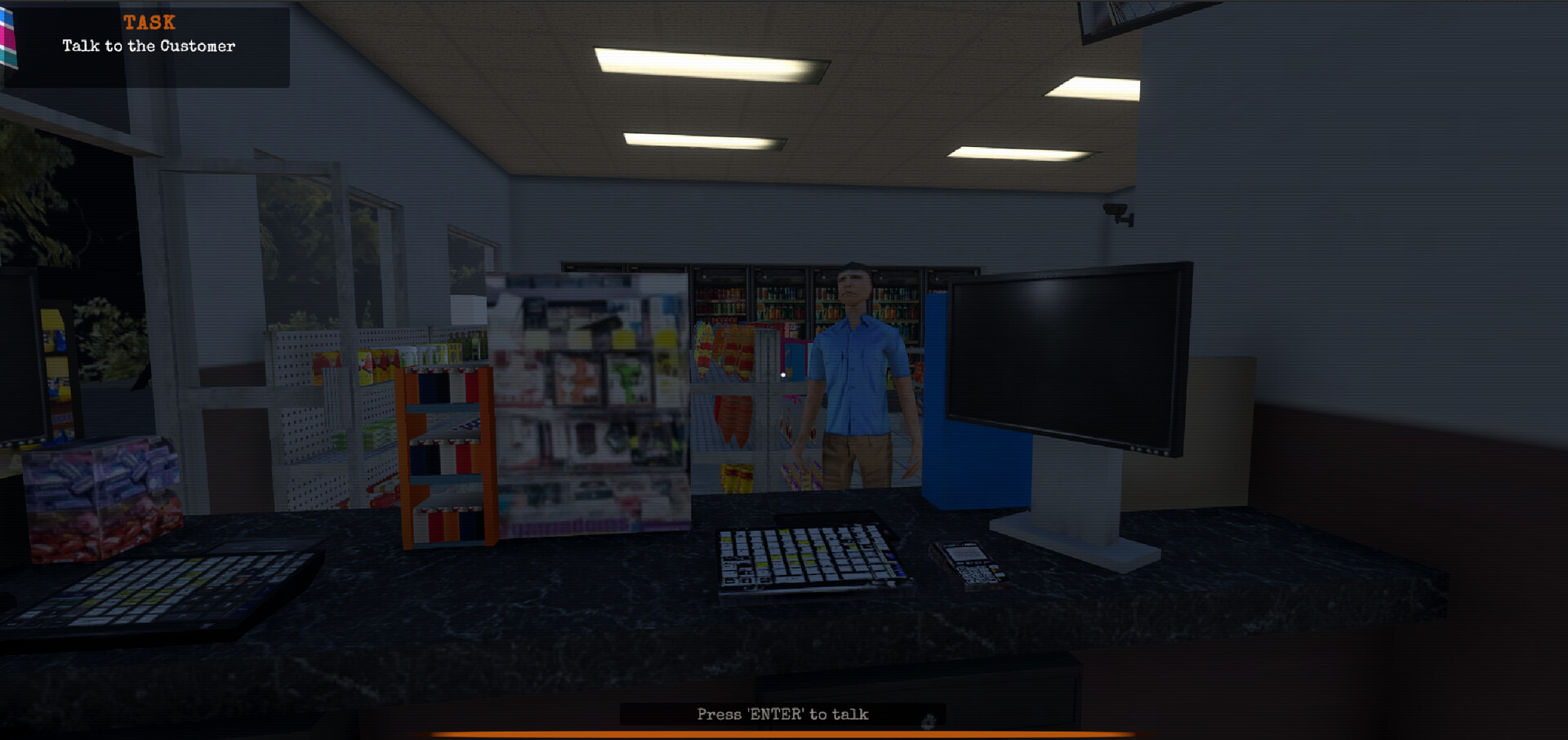 墓地夜班 (The Cemetery Shift)