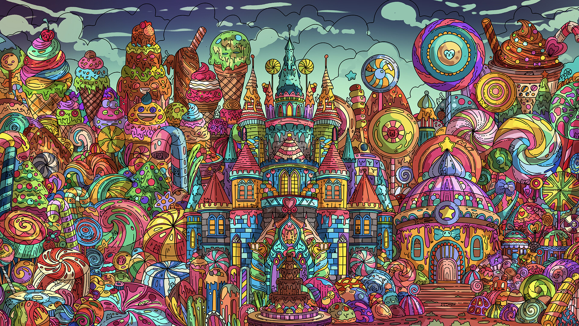 100只糖果猫|官方中文|100 Candy Cats插图7跳跳游戏网