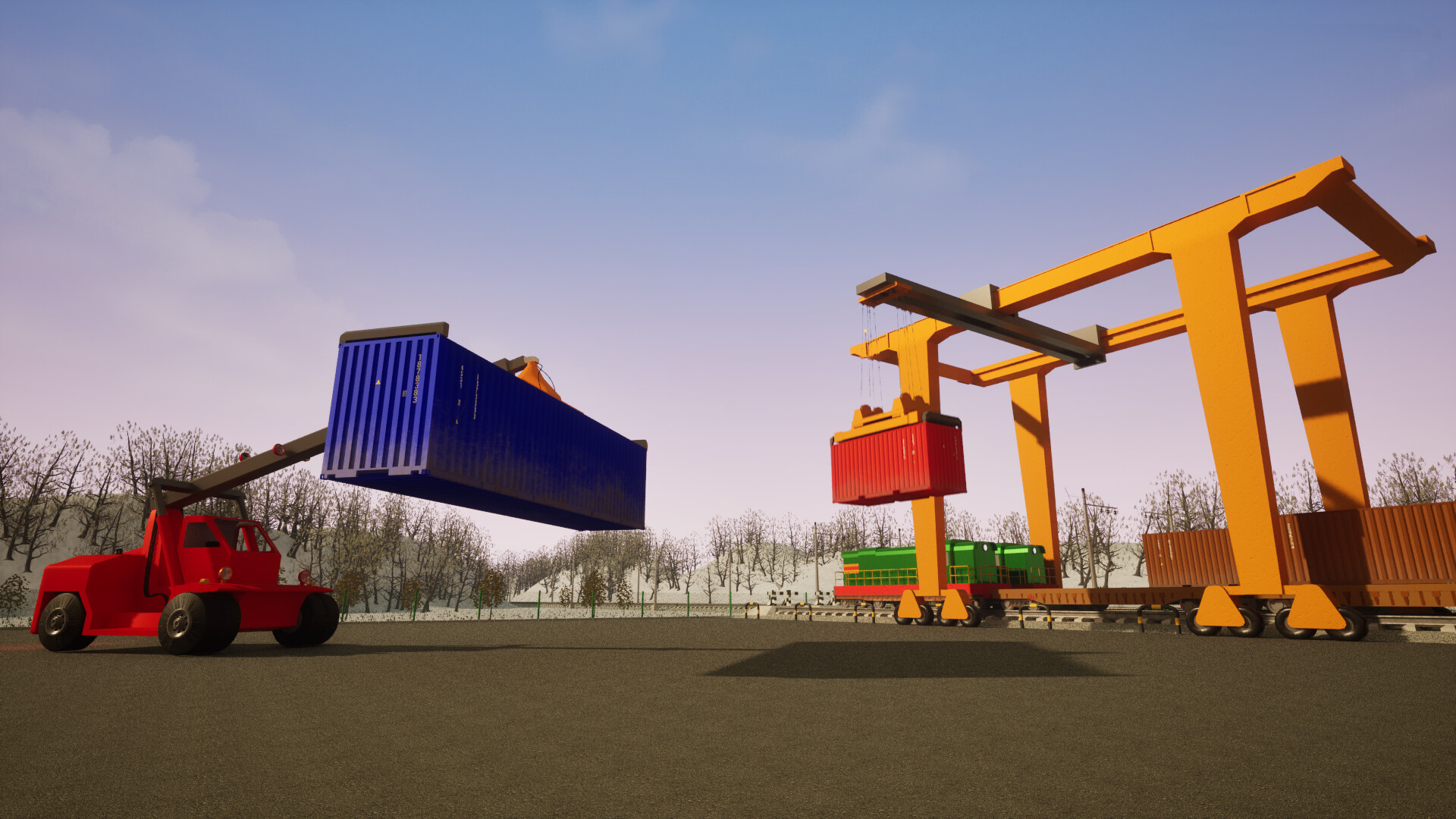Container Terminal Simulator
