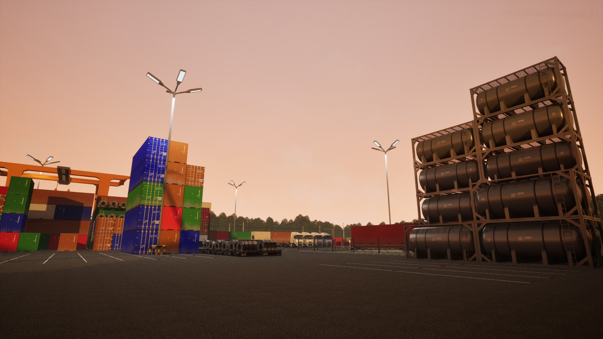 Container Terminal Simulator