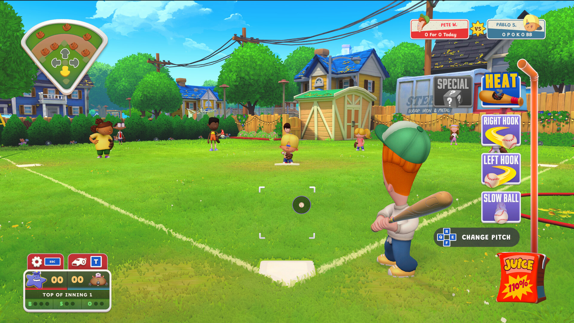 后院棒球 Backyard Baseball for Mac GBA经典体育游戏重制