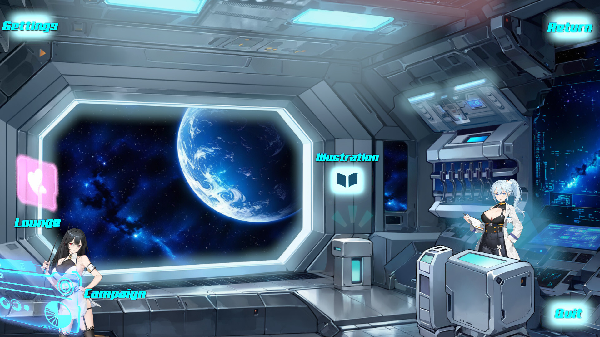 图片[2]-【PC/SLG/中文】机战后宫~深渊羁绊 Mecha Harem: Bonds of the Abyss V0.1 STEAM官方中文版【3.5GB】-马克游戏