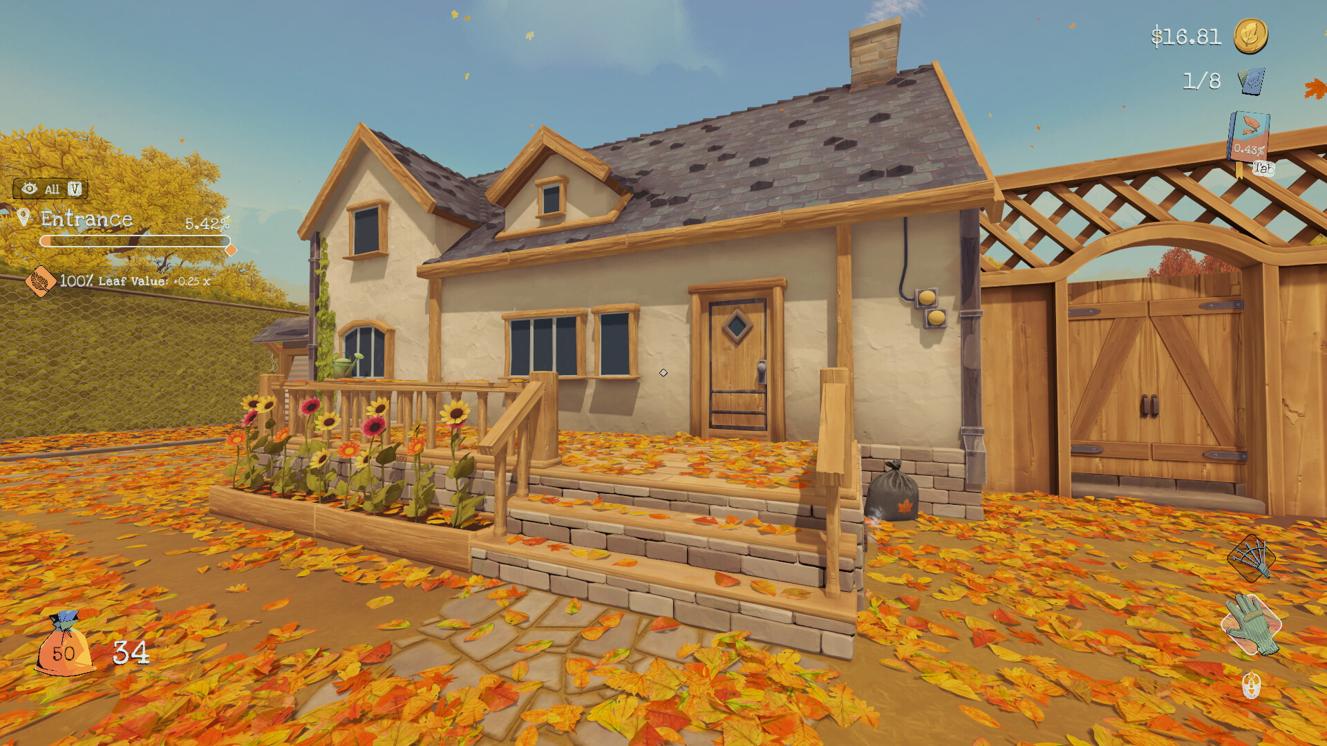 落叶拾取模拟器|官方中文|支持手柄|Leaf it Alone插图6跳跳游戏网