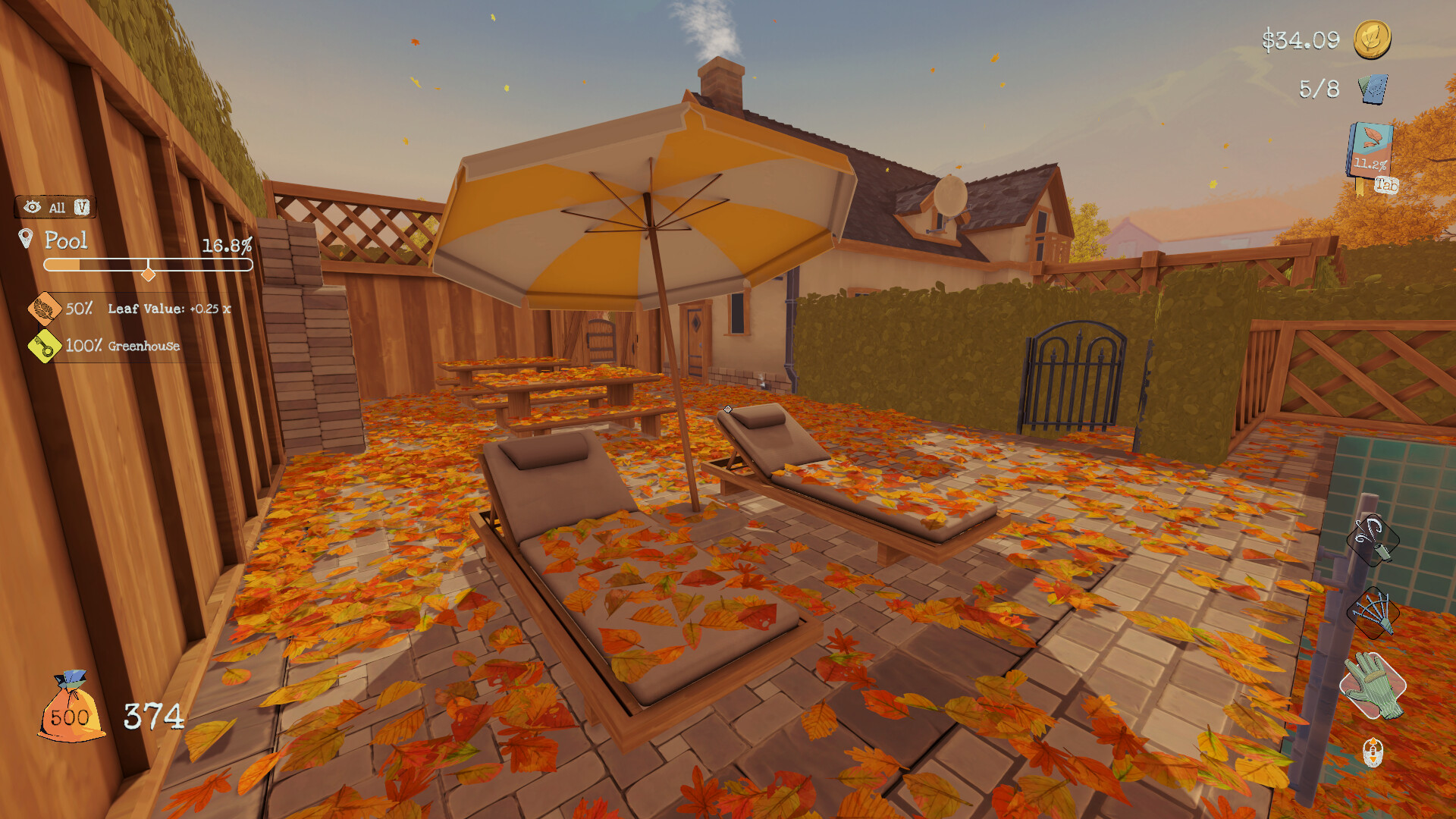 落叶拾取模拟器|官方中文|支持手柄|Leaf it Alone插图10跳跳游戏网